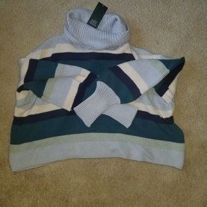 NWT Wild Fable Blue Striped Sweater!